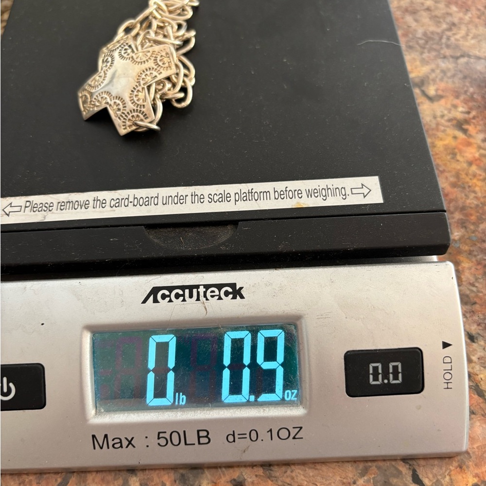 Elegant Silver Cross Pendant Necklace
Original cost $350 on Silpada website - Picture 7 of 8